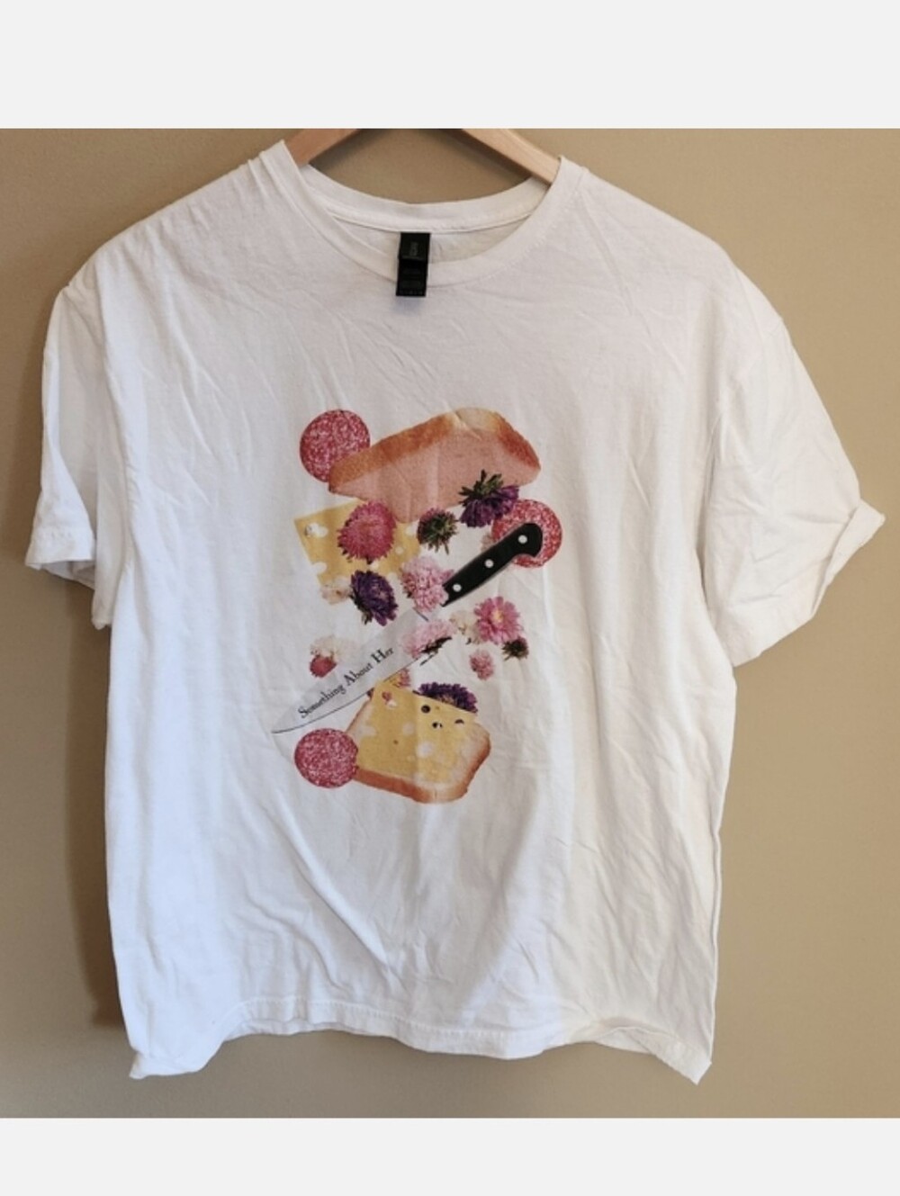 Something about her sold out tee sz L